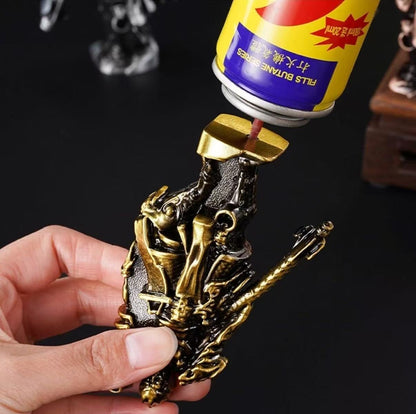 Black Myth Sun Wukong relief red flame lighter(Fuel not included)